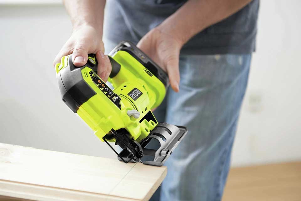 Jigsaw. If you need to cut to size.